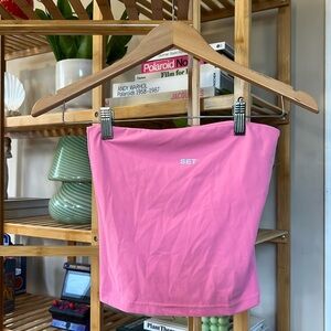 Set active sport body tube top